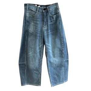 Anthropologie by Pilcro Kenna Mid-Rise Heritage Barrel Jeans Size 30